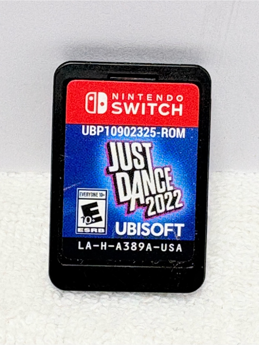 Nintendo Switch Just Dance 2022 Game Card - Ubisoft - Red & Blue